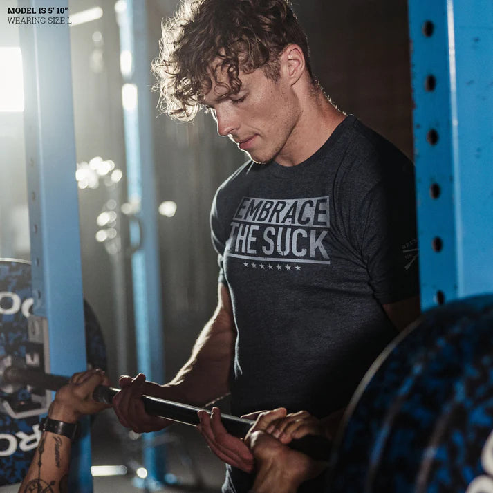 Embrace The Suck  T-Shirt - Midnight Navy