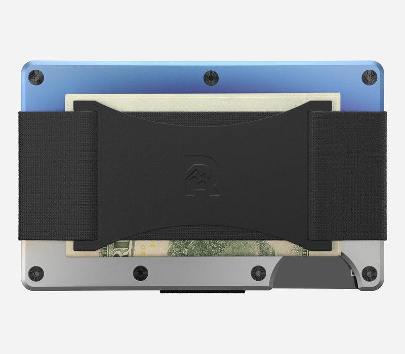 Burnt Titanium Minimalist Wallet - Cash Strap - Purpose-Built / Home of the Trades
