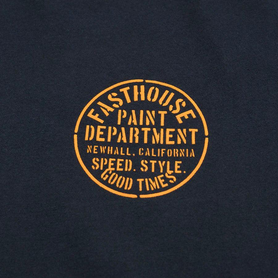 Paint Dept. Tee - Navy - Purpose-Built / Home of the Trades
