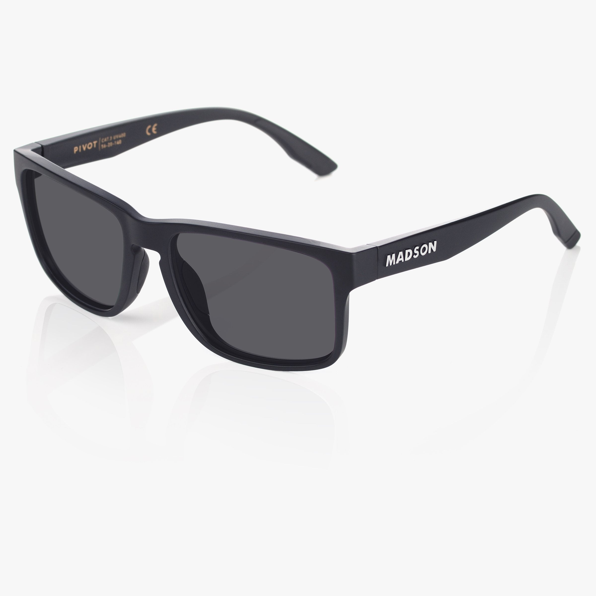 Pivot - Black Matte / Grey Polarized