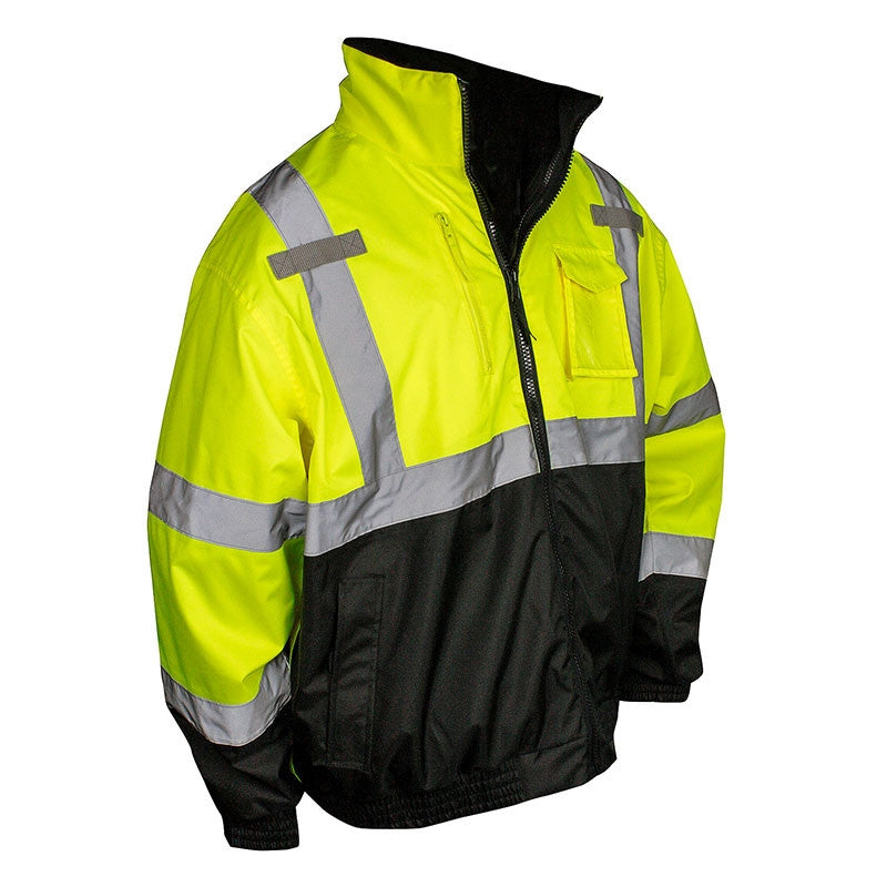 Safety Bomber Jacket - Green
