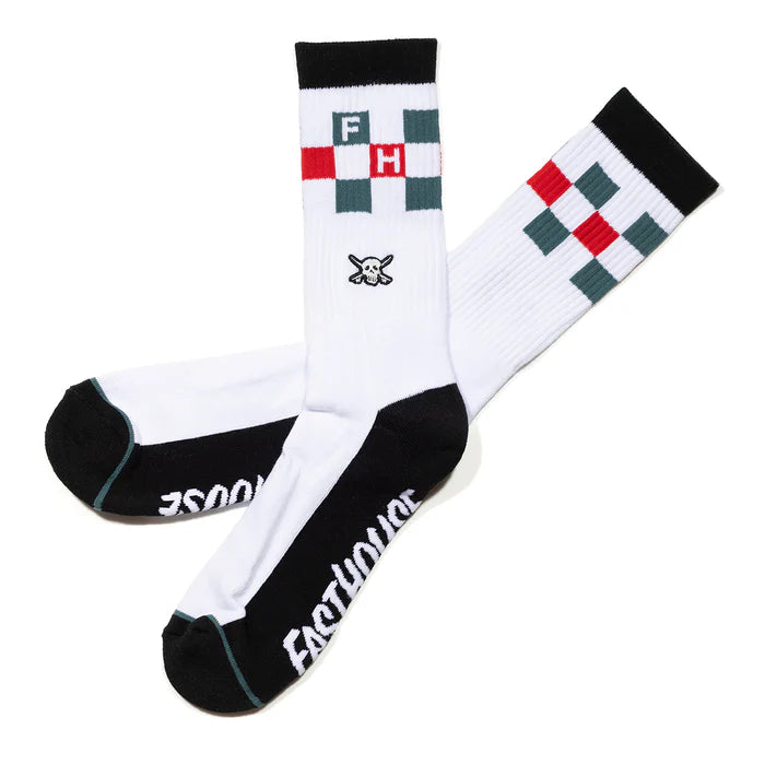 Riff Sock - White
