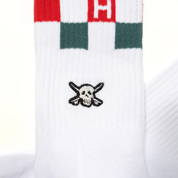 Riff Sock - White