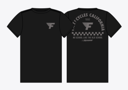 Fast Cycles SS Tee - Graphite Black