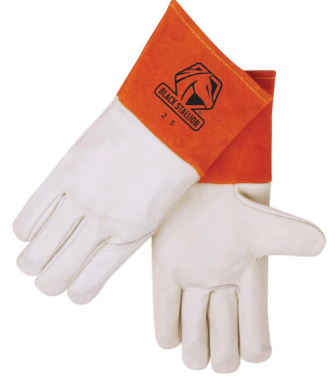 Top Grain Cowhide -Long Cuff MIG Welding Gloves