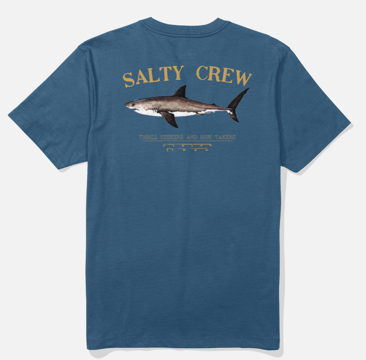 Bruce SS Tee- Cast Blue