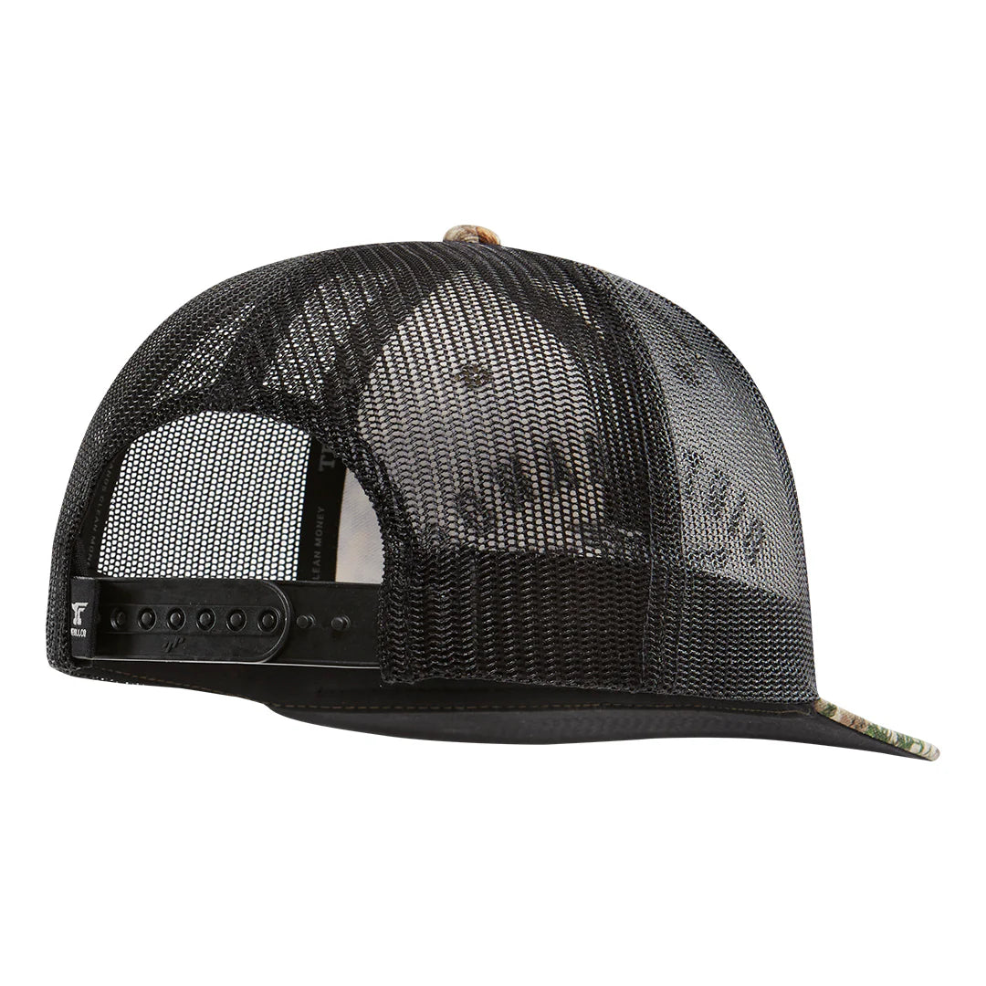 DHCM Realtree Classic Trucker Hat - Realtree Edge/Black