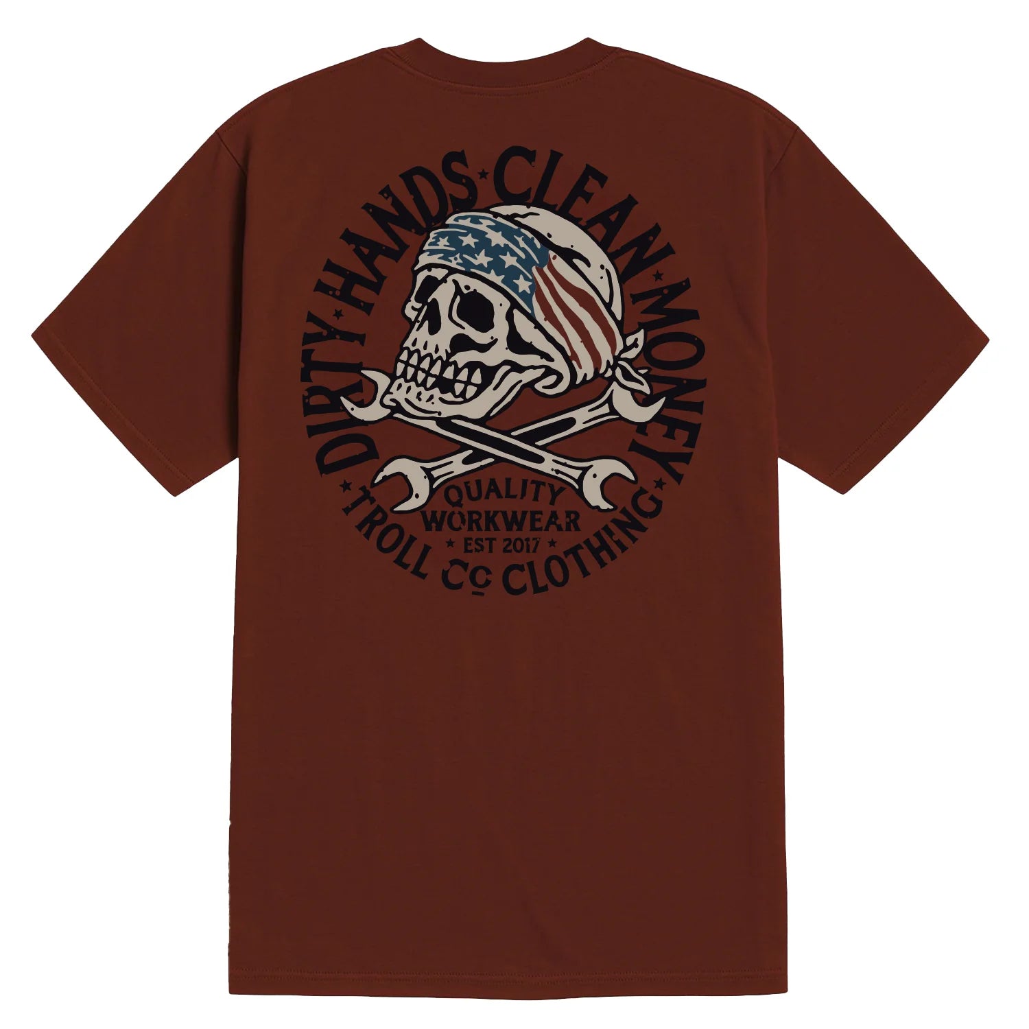 DHCM Pirate SS Tee- Red Clay