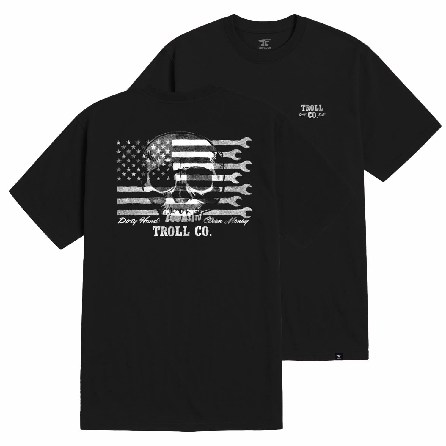 Flagship Skull SS Tee- Black