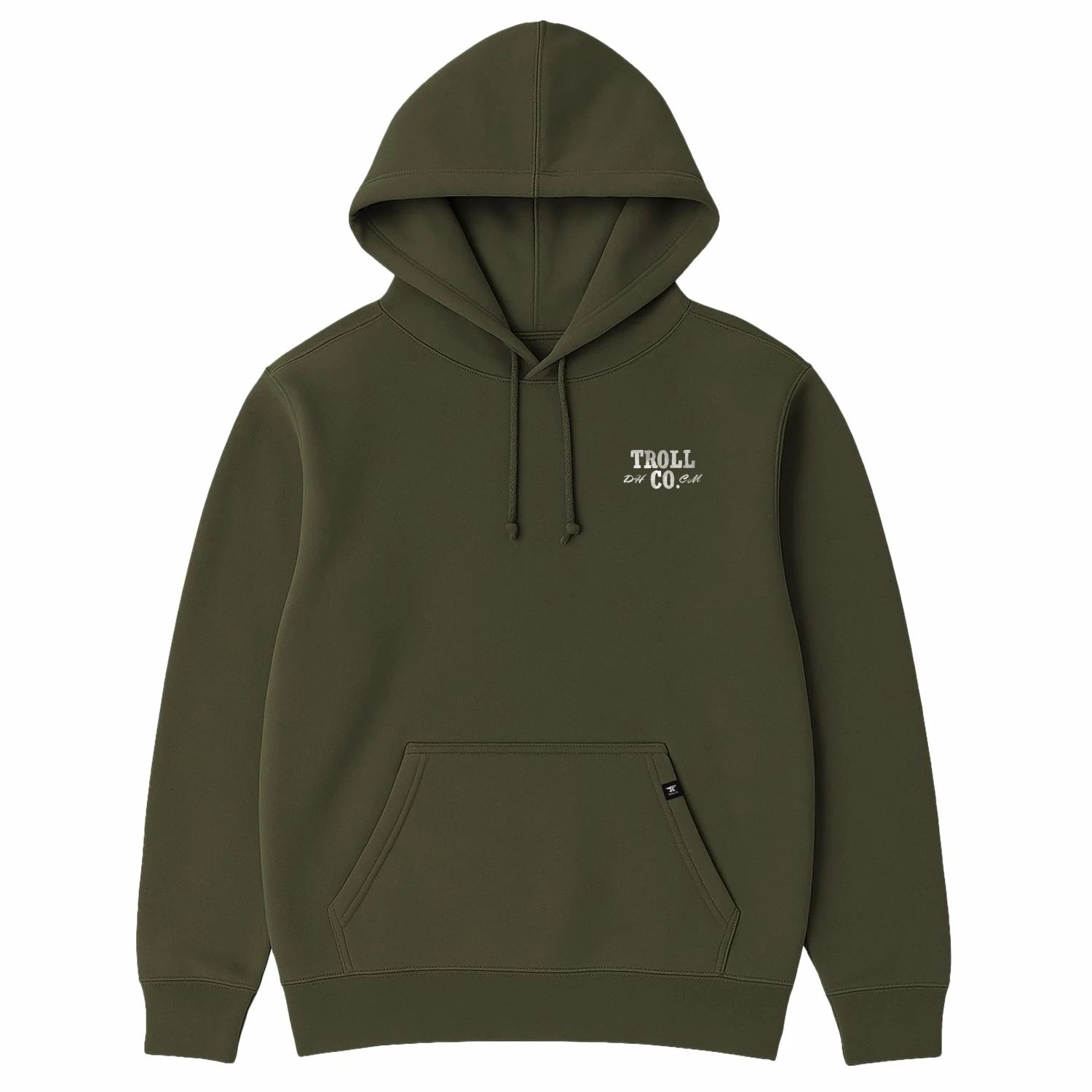 Flagship Skull Hoodie- Military Green