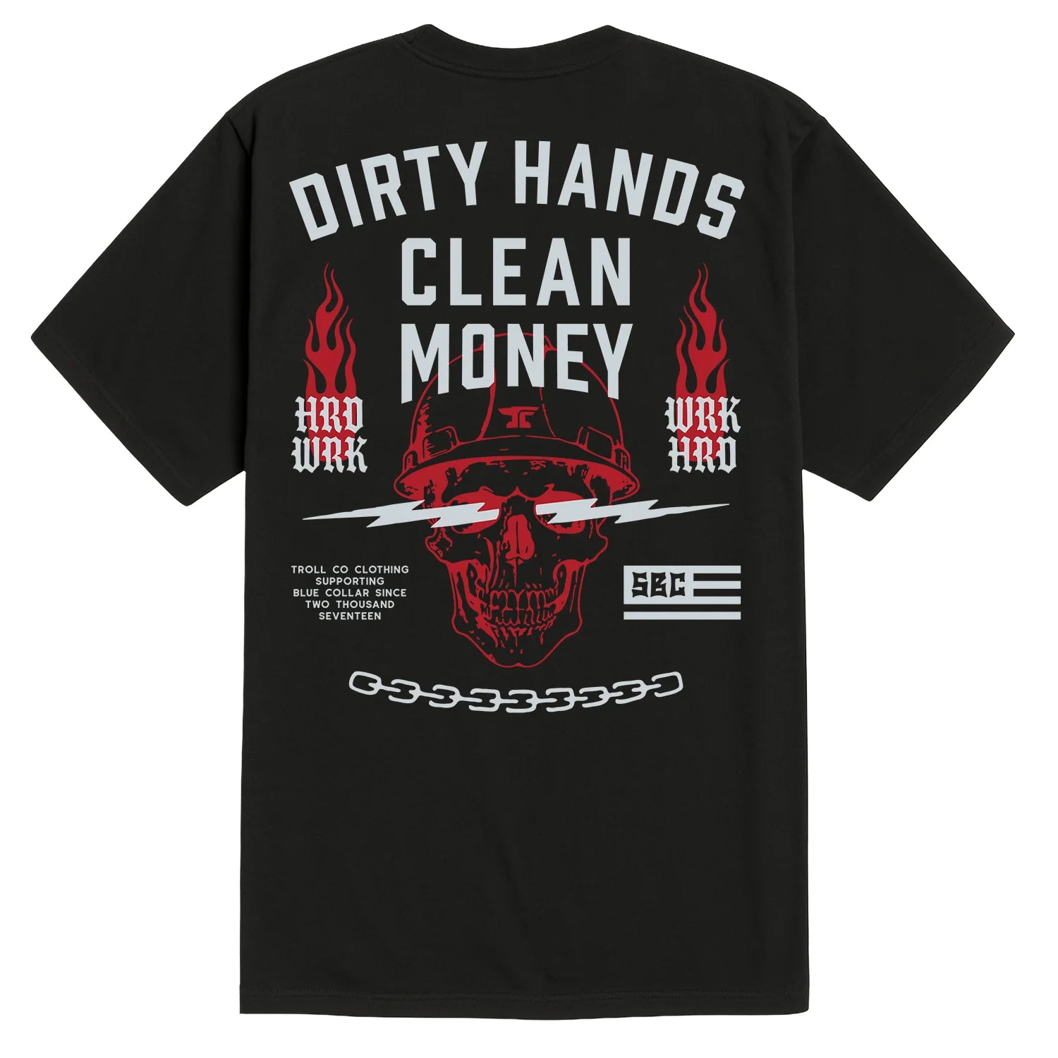 DHCM Firebolt SS Tee- Black