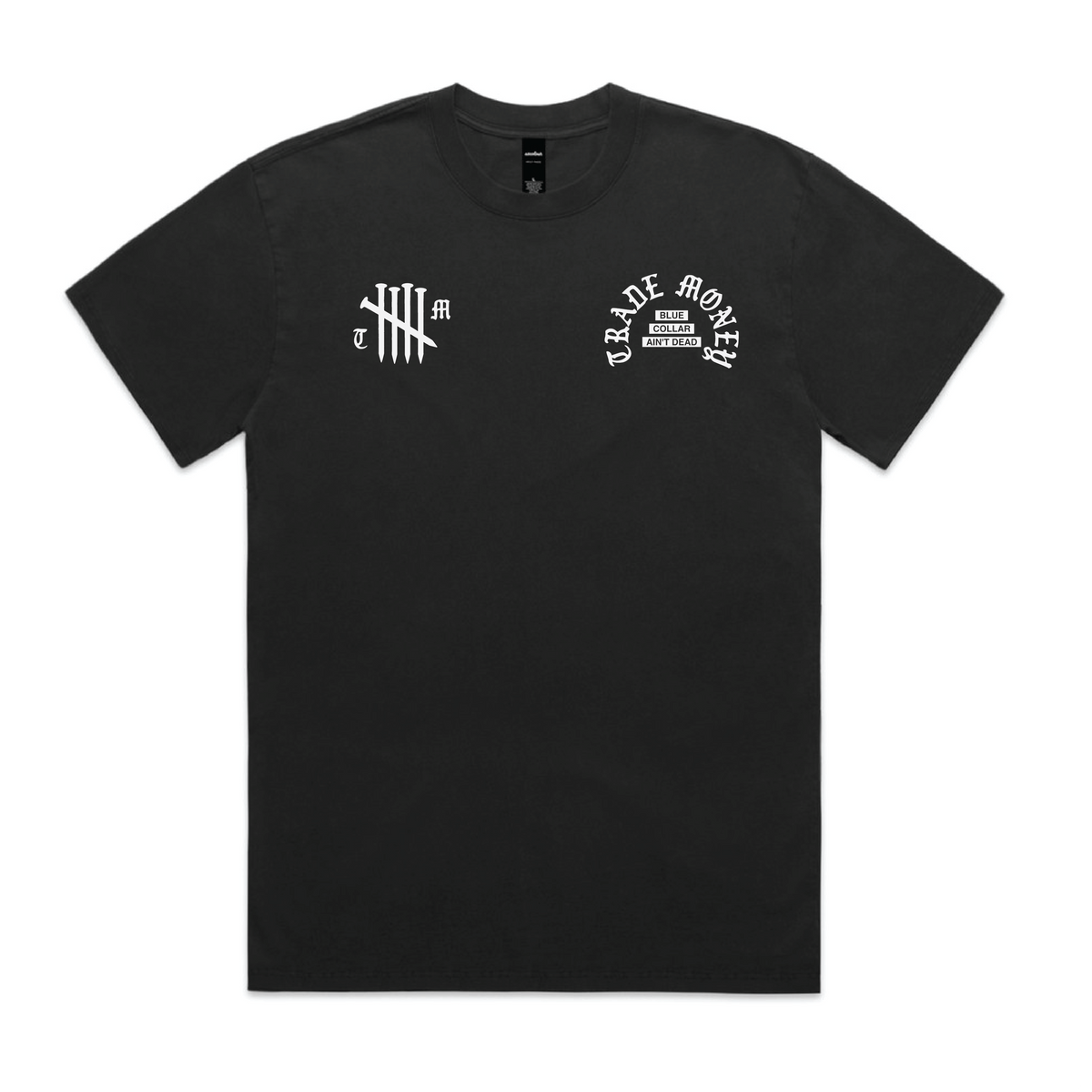 Still Here HD Tee, Faded Black
