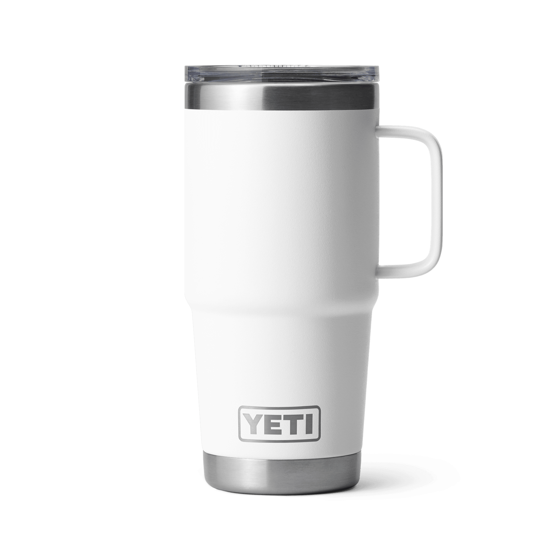Rambler® 20 oz Travel Mug - White - Purpose-Built / Home of the Trades