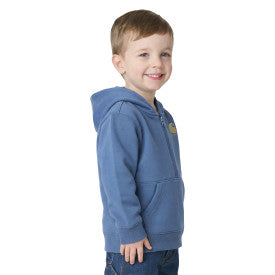 Infant/Toddler Long-Sleeve Half-Zip Sweatshirt - China blue