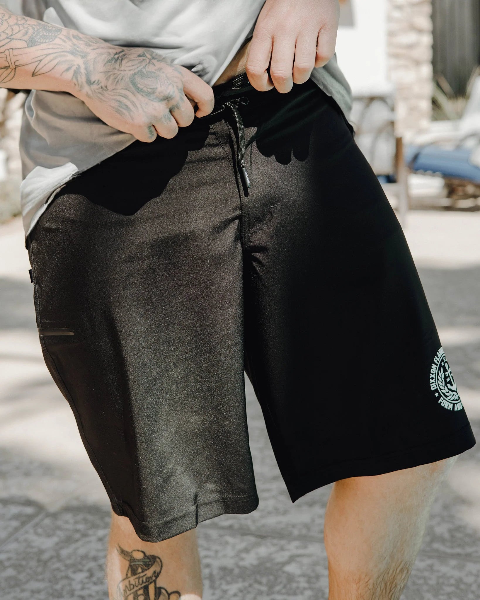 Black 21" Boardshort