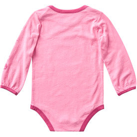 Infant Long-Sleeve Pumpkin Truck Bodysuit - Cashmere Rose