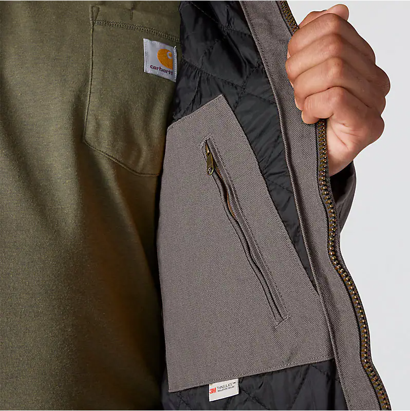 Washed Duck Active Jacket - Gravel
