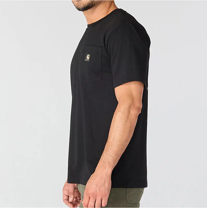 Irvine Relaxed Block Camo T-shirt-Black