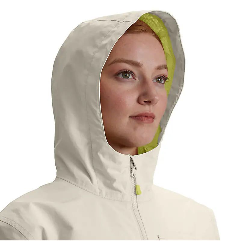 Women's Storm Defender® Loose Fit Lightweight Hooded Packable Jacket, Chalk