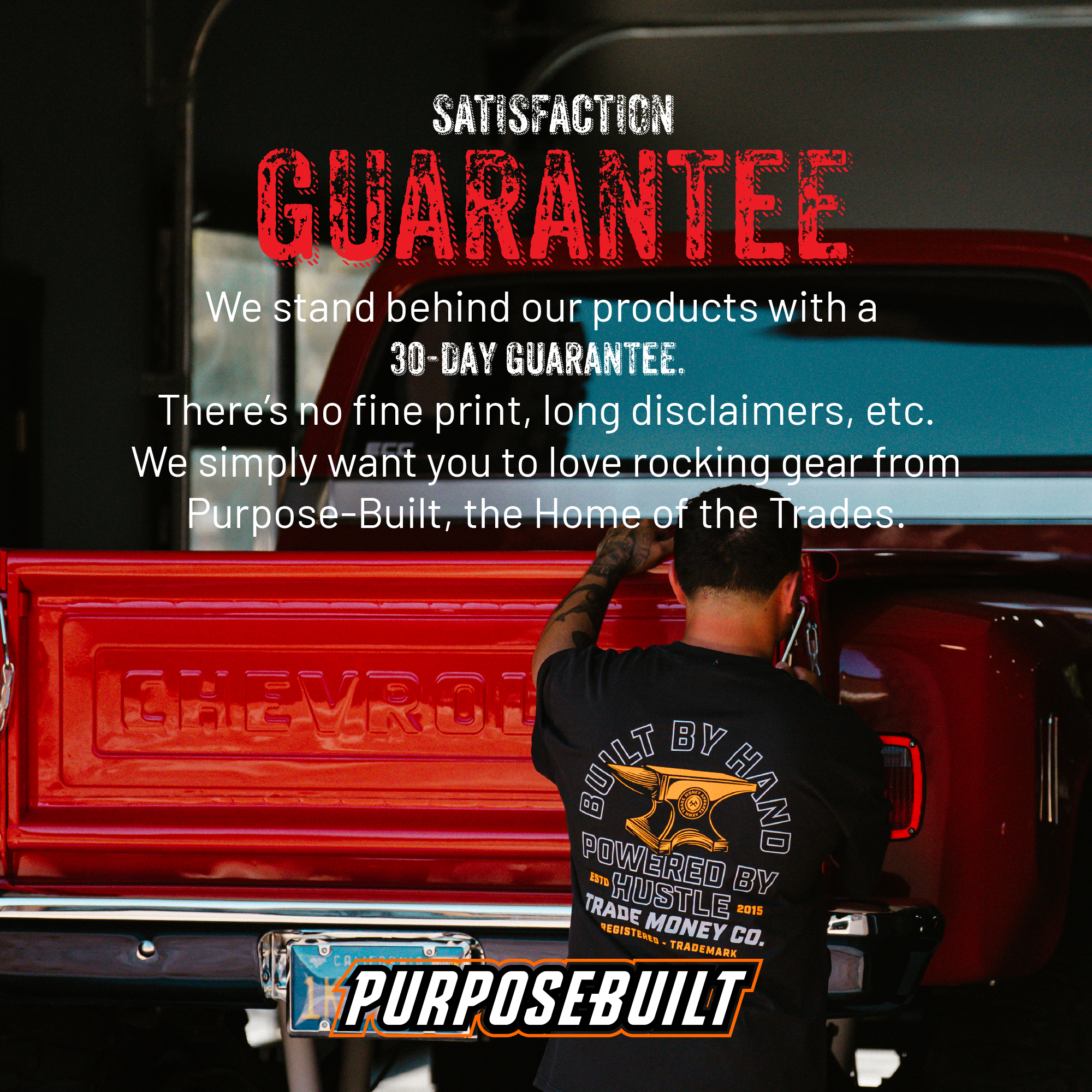 Script HD Tee, Faded Grey