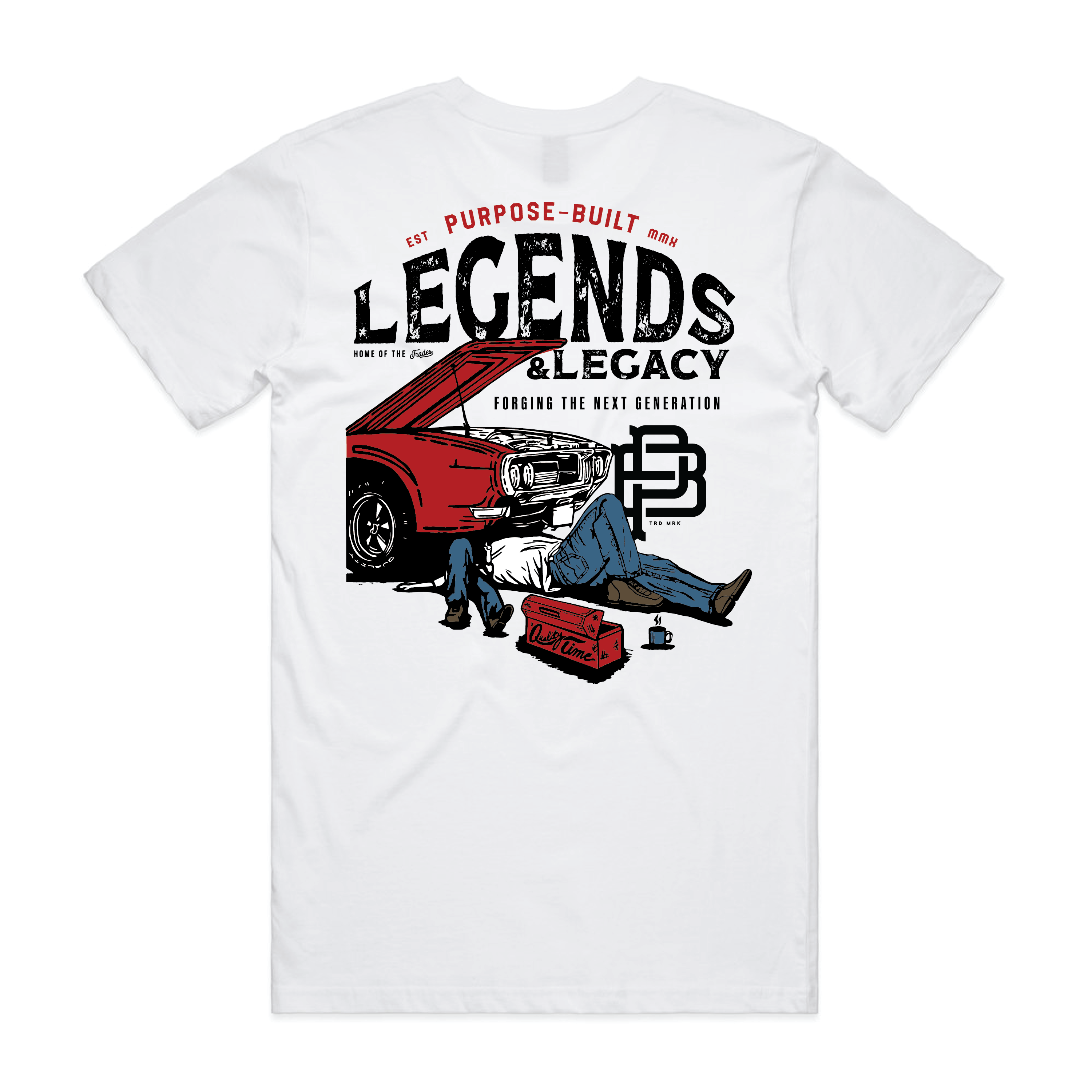 The Legend & the Legacy Tee, White
