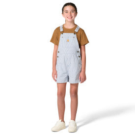 Kids Twill Stripe Shortall - Blue Horizon