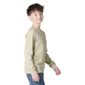 Youth Boys Long-Sleeve Skull T-Shirt - Elm
