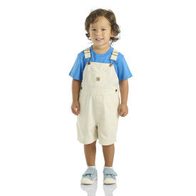 Infant/Toddler Loose Fit Canvas Shortall - Turtledove