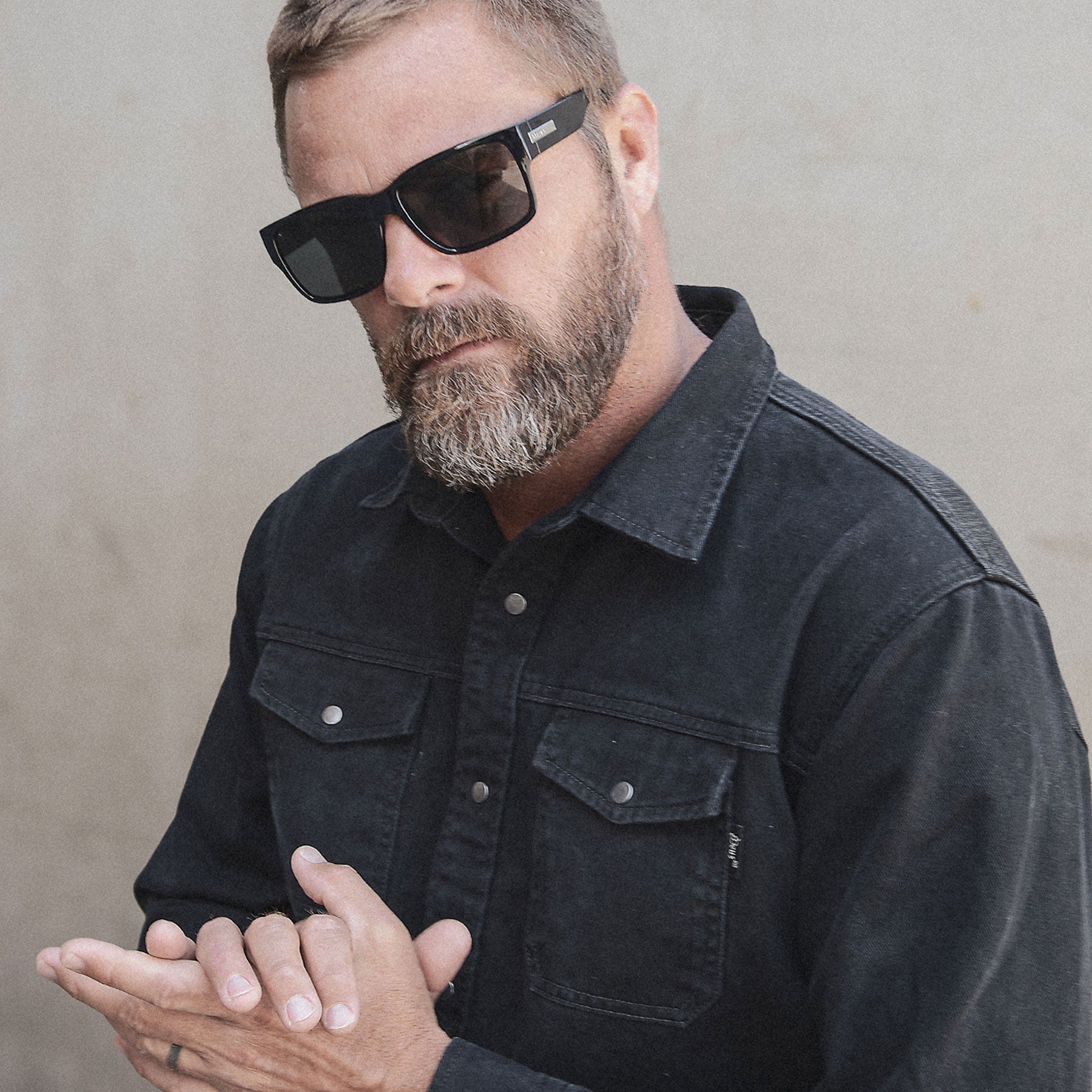 Classico - Black Matte / Grey Polarized