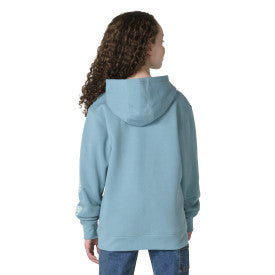 Youth Girls Long-Sleeve Logo SweatShirt -Mineral Blue