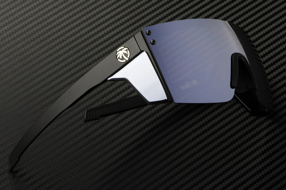Performance Lazerface Matte Black - Silver Lens