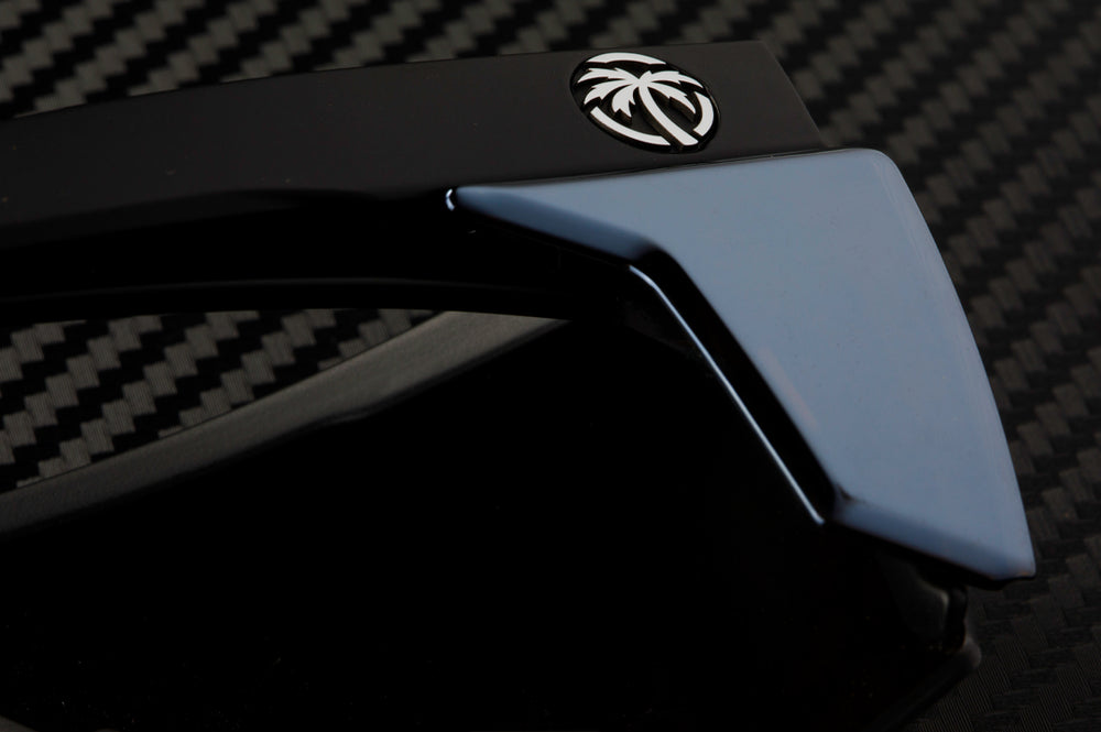 Performance XL Lazerface Matte Black - Silver Lens