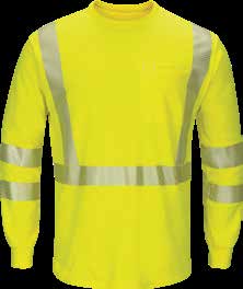Bulwark Hi-Vis Lightweight LS T-Shirt