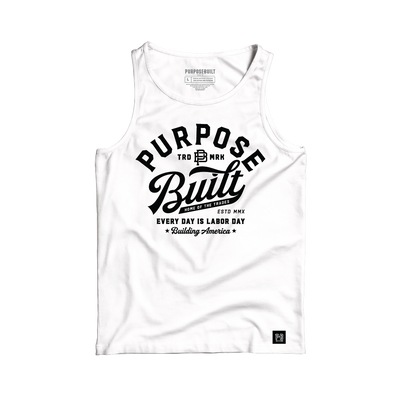 PB Script Tank, White