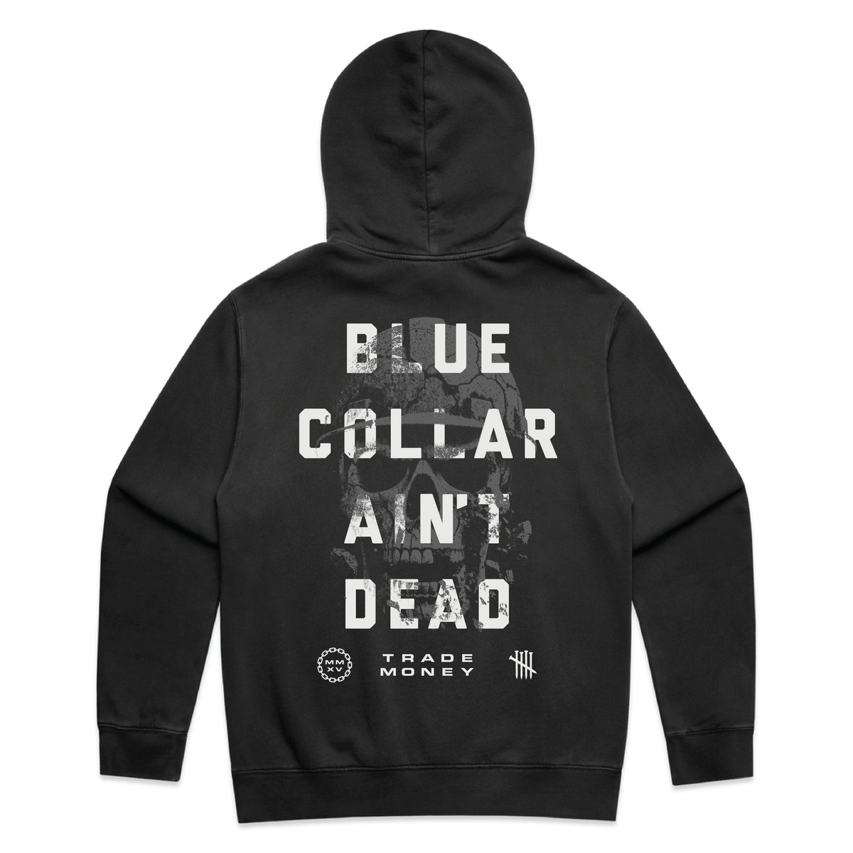 Blue Collar Ain't Dead Hoodie, Black