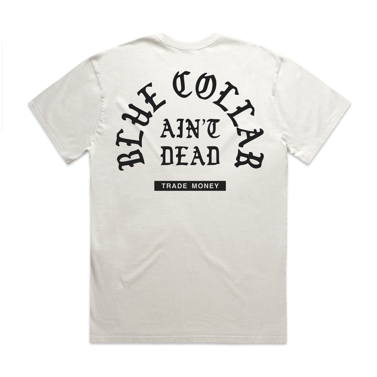 Still Here HD Tee, Faded White