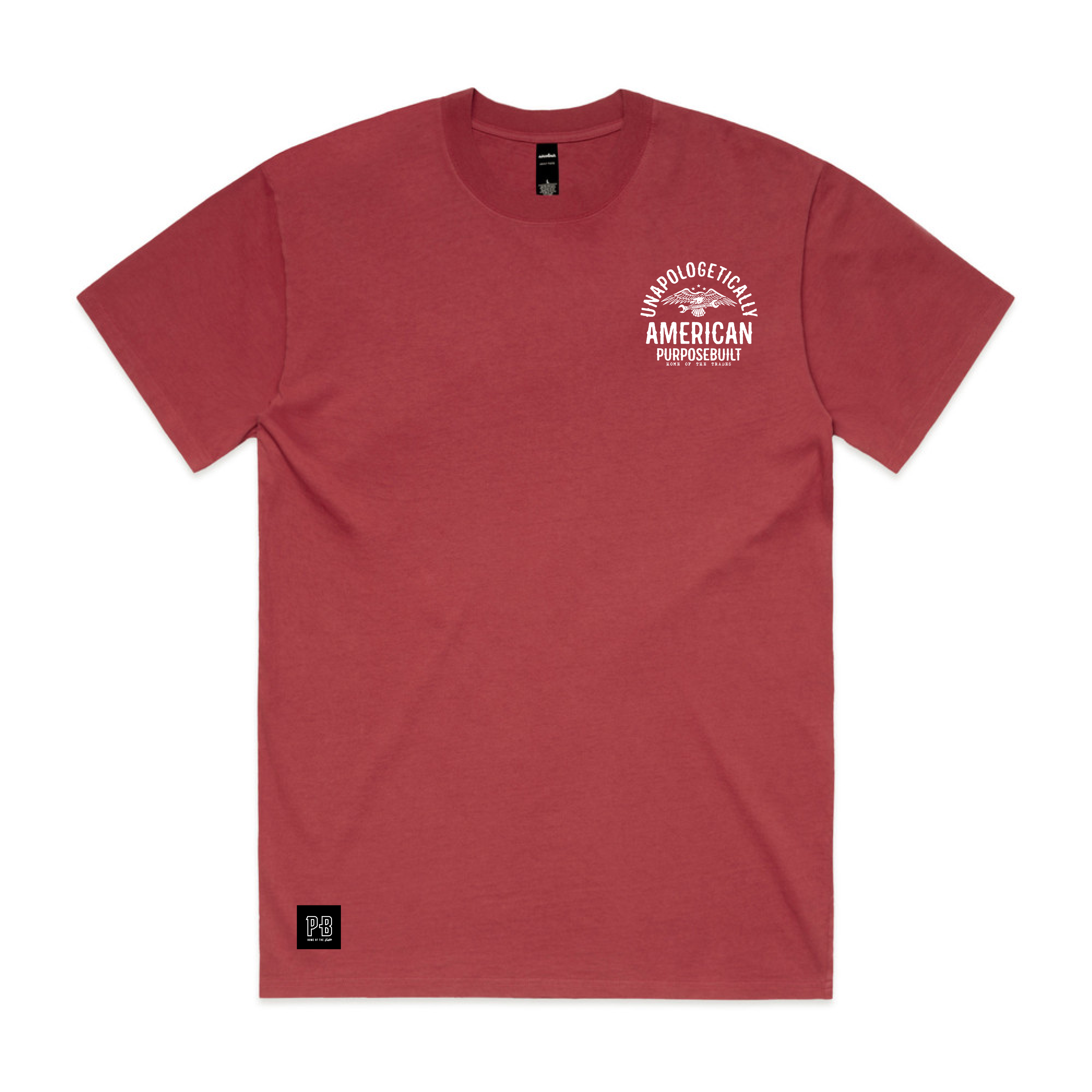 Youth - Unapologetically America Tee, Red Frost