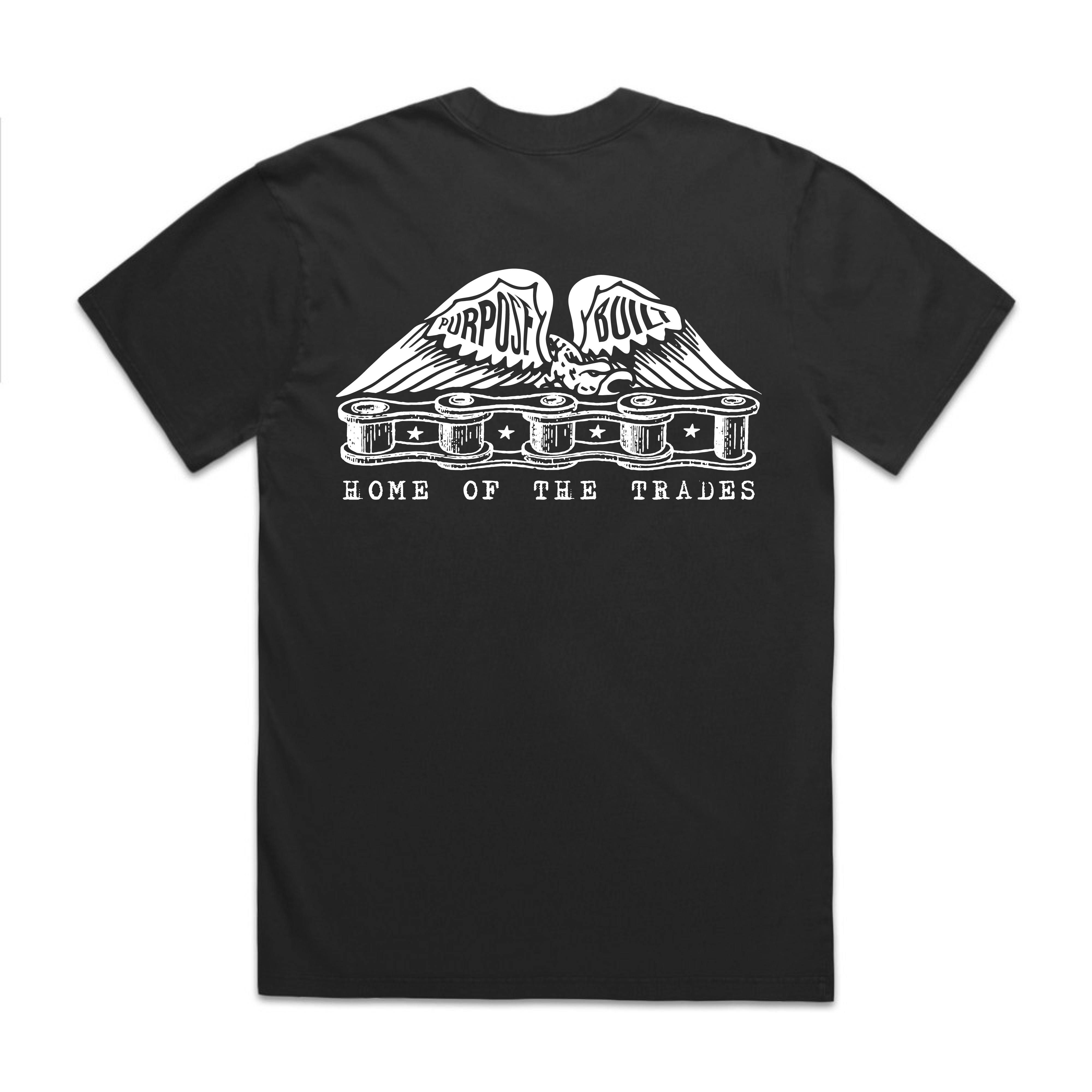 Youth Chain of Labor Tee, Black