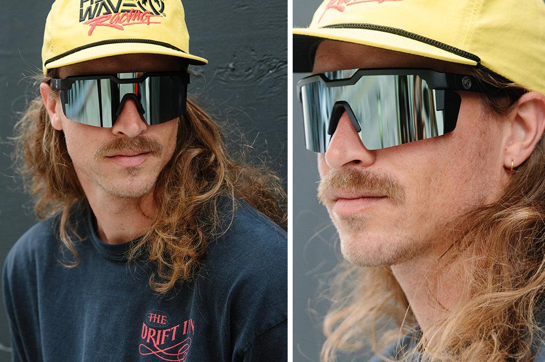 FUTURE TECH SUNGLASSES: BLACK FRAME ARCTIC CHROME Z87+ (POLARIZED) - Purpose-Built / Home of the Trades